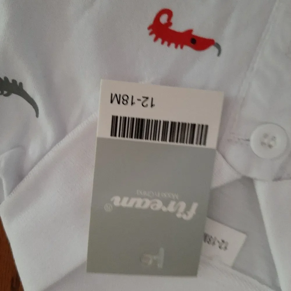 New 12/18 Month Boys Shorts Polo Shirt Set Outfit